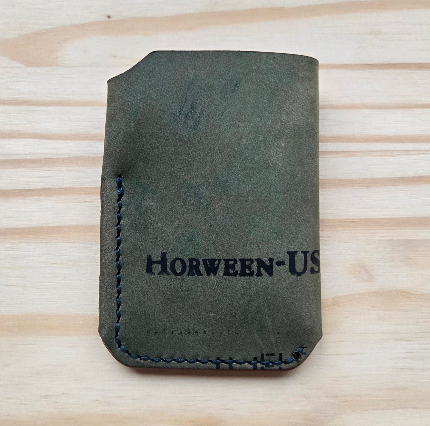 Green Double Wrap Wallet
