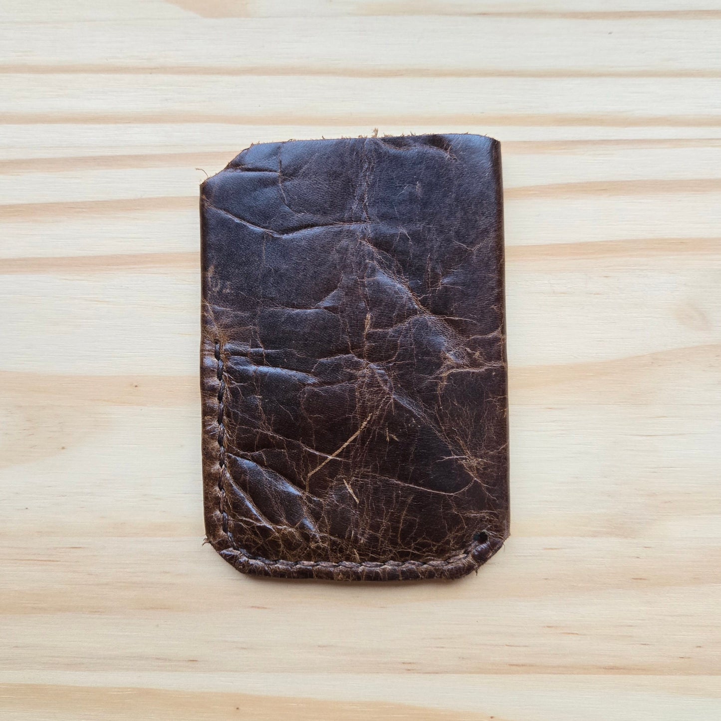 Brown Double Wrap Wallet