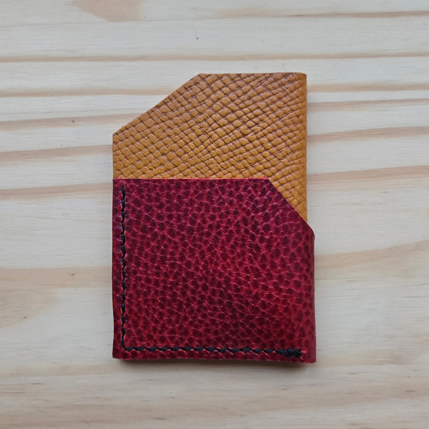 Red and Yellow Bicolor Wrap