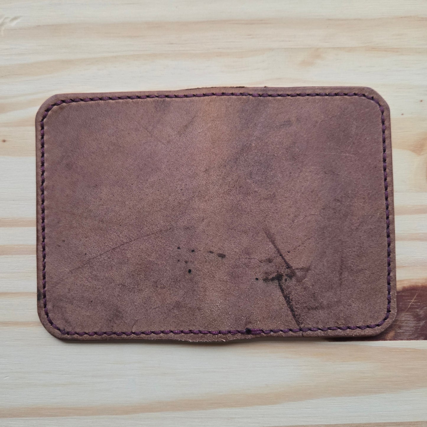 Reverse Dark Cognac Pocket Bifold