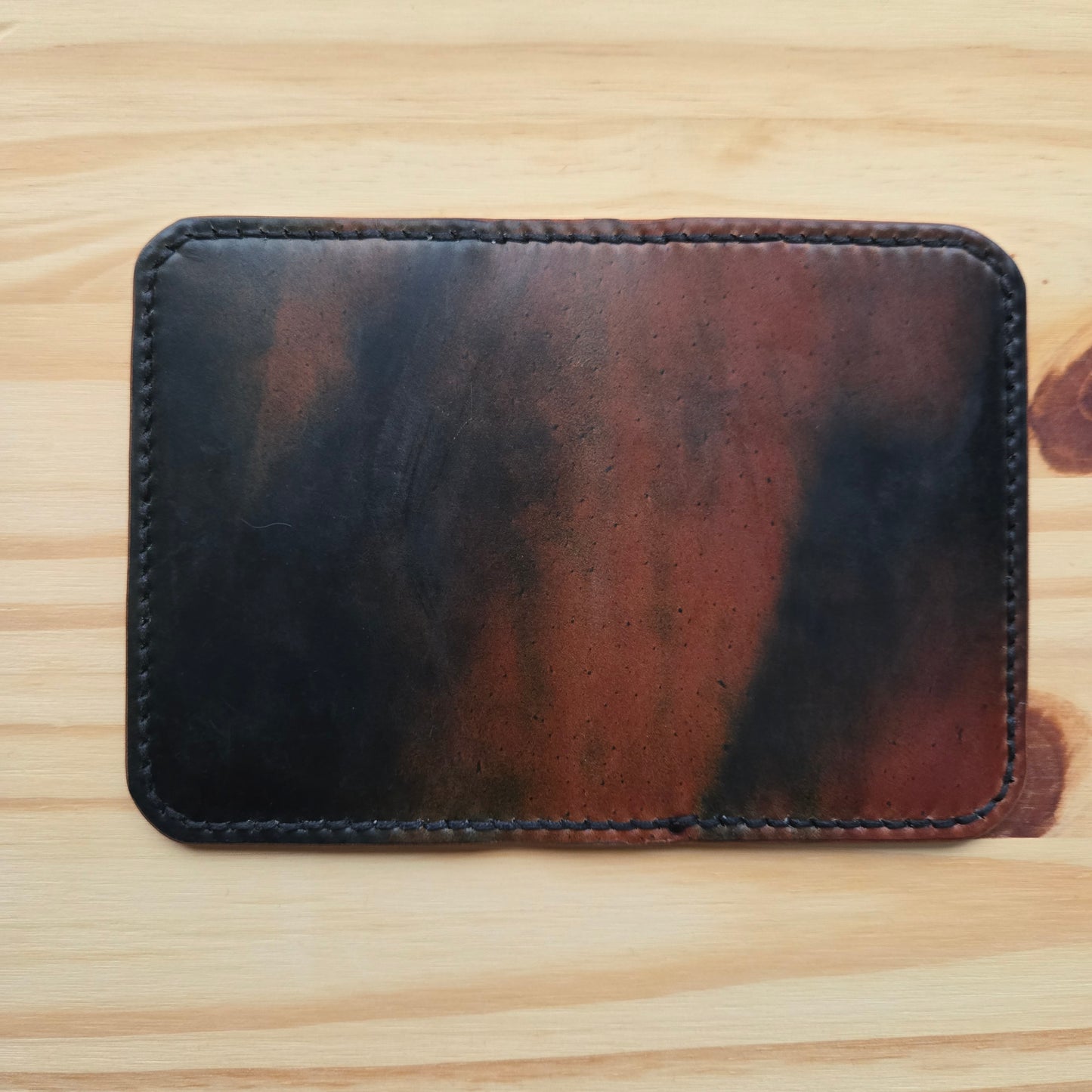 Marbelled Black Pocket Bifold