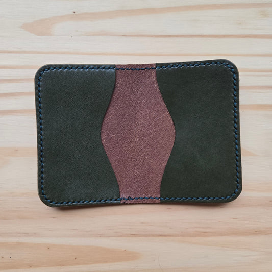 Green and Brown Pocket Bifold