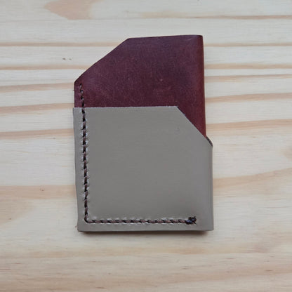 Taupe and Red Bicolor Wrap