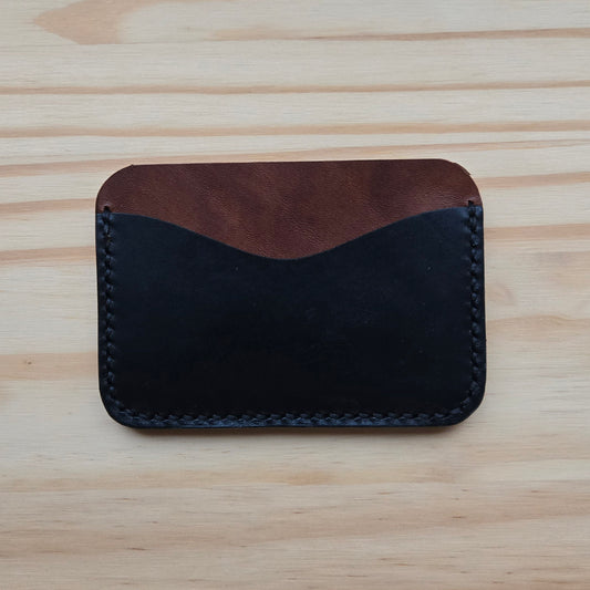 Brown and Black Horizontal Wallet