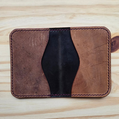 Reverse Dark Cognac Pocket Bifold