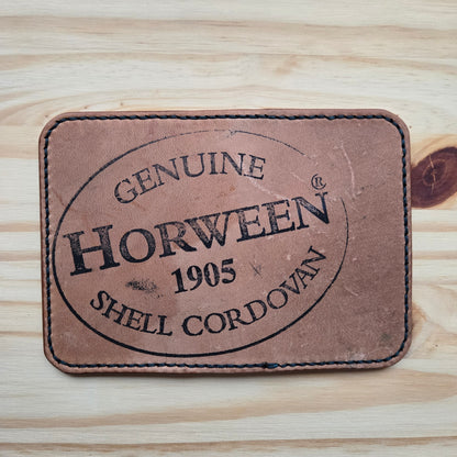 Stamped Natural Shell Pocket Bifold