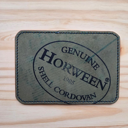 Stamped Green Pocket Bifold