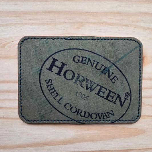 Stamped Green Pocket Bifold