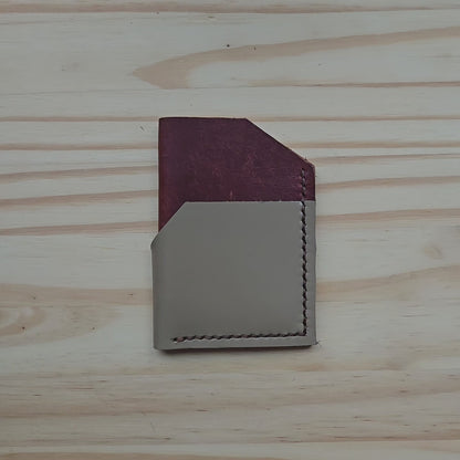 Taupe and Red Bicolor Wrap