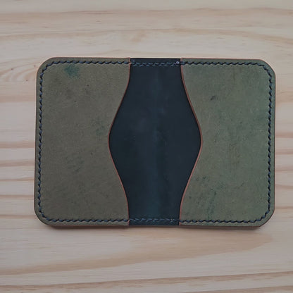Stamped Green Pocket Bifold