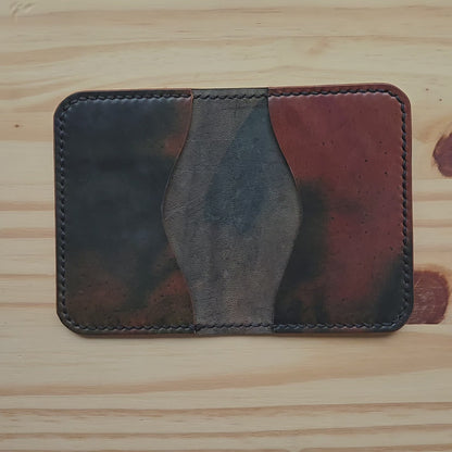 Marbelled Black Pocket Bifold