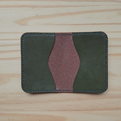 Green and Brown Pocket Bifold
