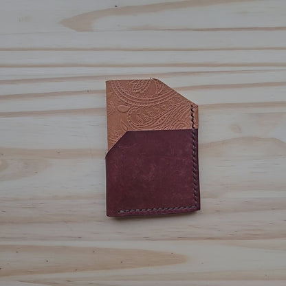 Red and Natural Bicolor Wrap