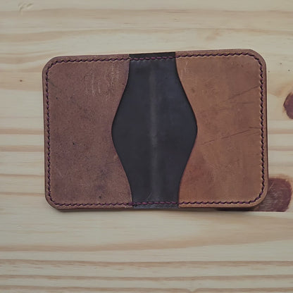Reverse Dark Cognac Pocket Bifold